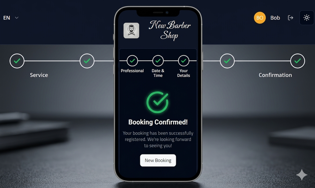 Client booking portal